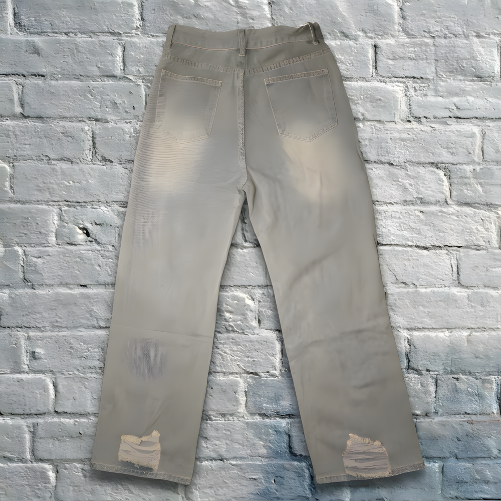 Balenciaga — Super Destroyed Baggy Jeans